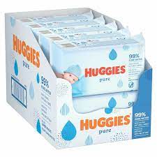 Huggies Pure Baby Wipes 52pcs