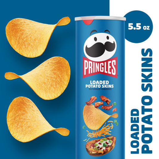 Pringles Loaded Potato Skins Potato Crisps Chips