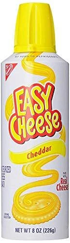Easy Cheese Cheddar Cheese Snack - 8oz