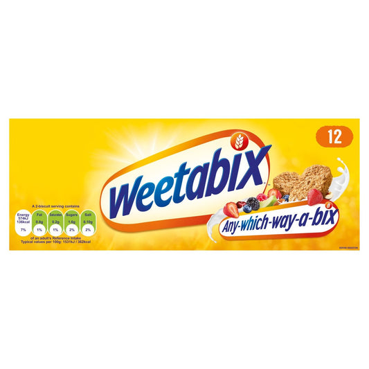 Weetabix Cereal 12 per pack