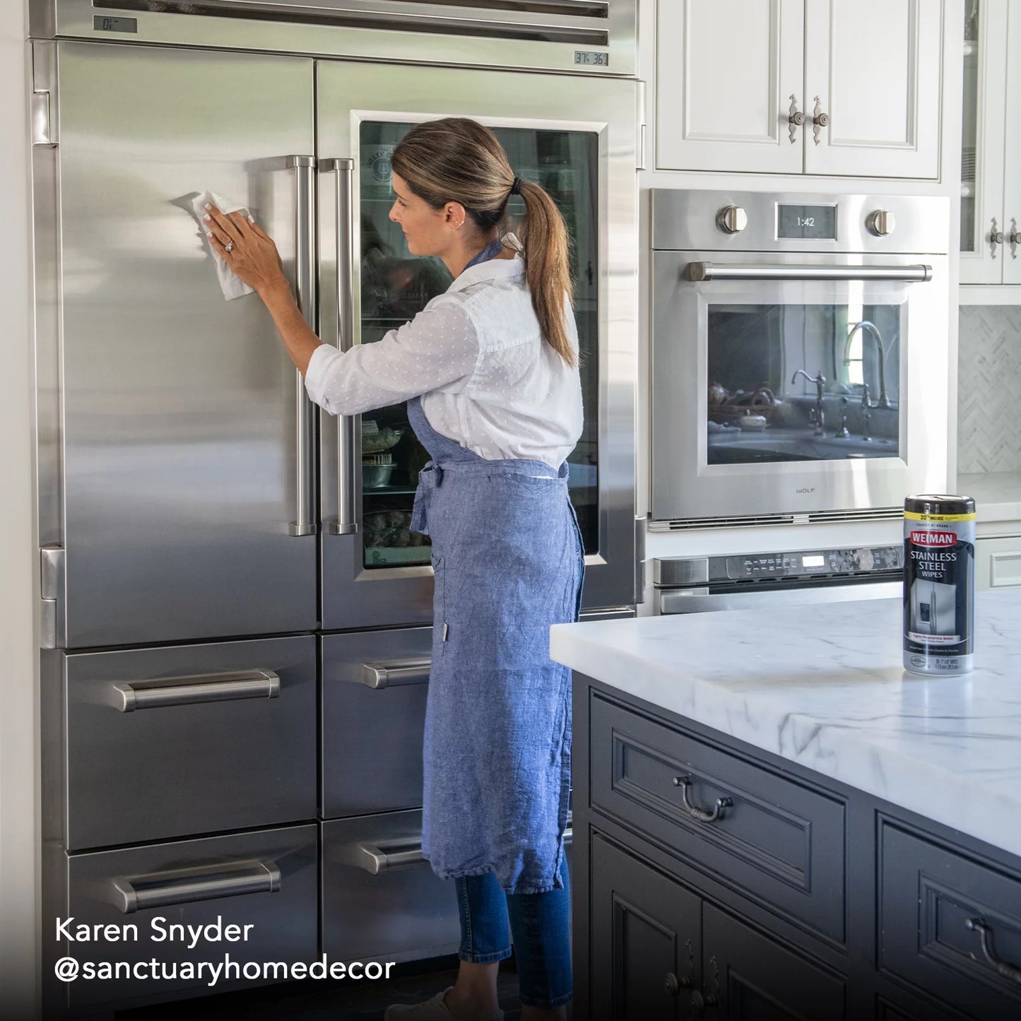 Weiman Stainless Steel Cleaning Wipes, 30 Count