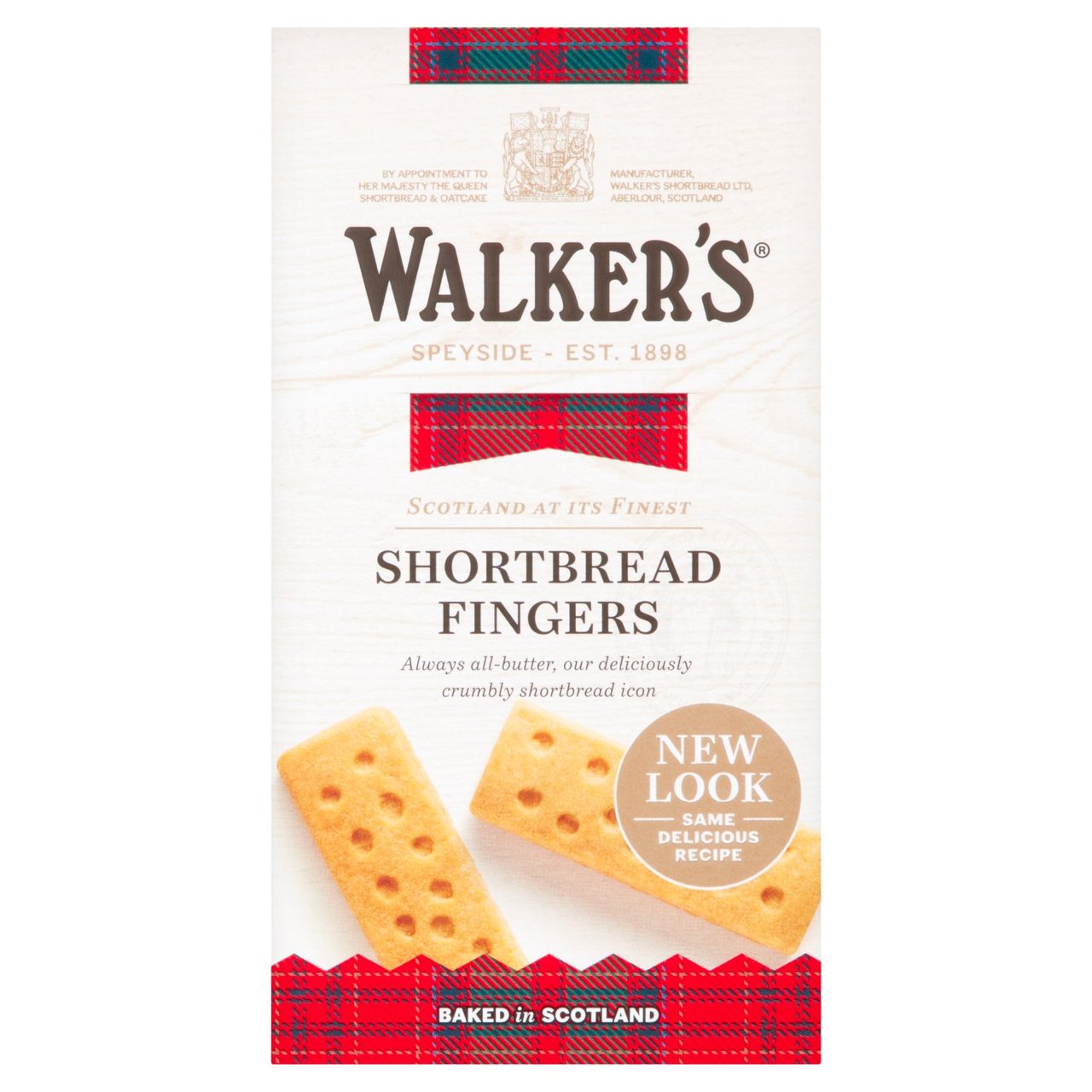 Walkers Pure Butter Shortbread 160g