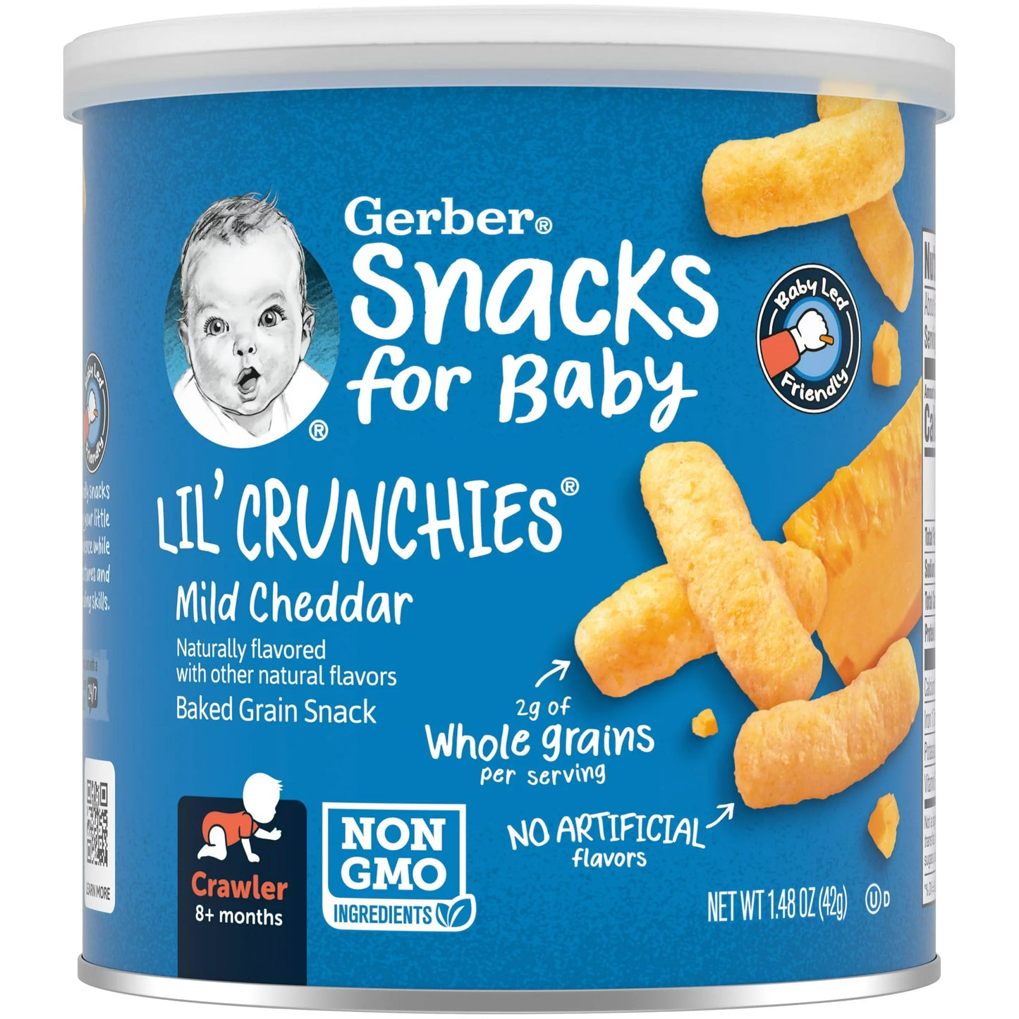 Gerber Lil Crunchies Mild Cheddar