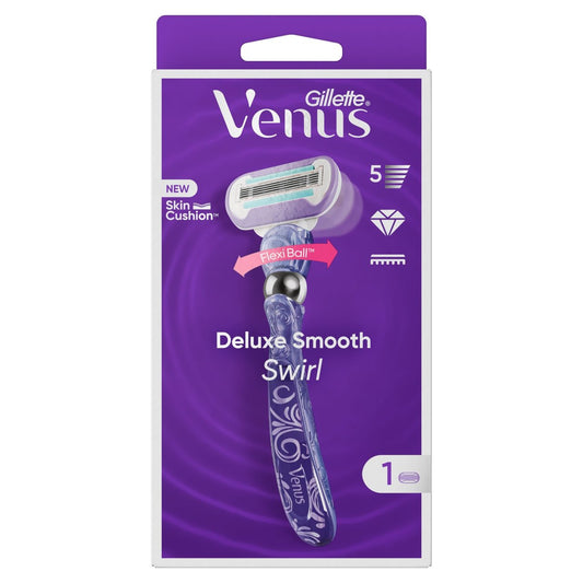 Gillette Venus Deluxe Smooth Swirl Contour Razor