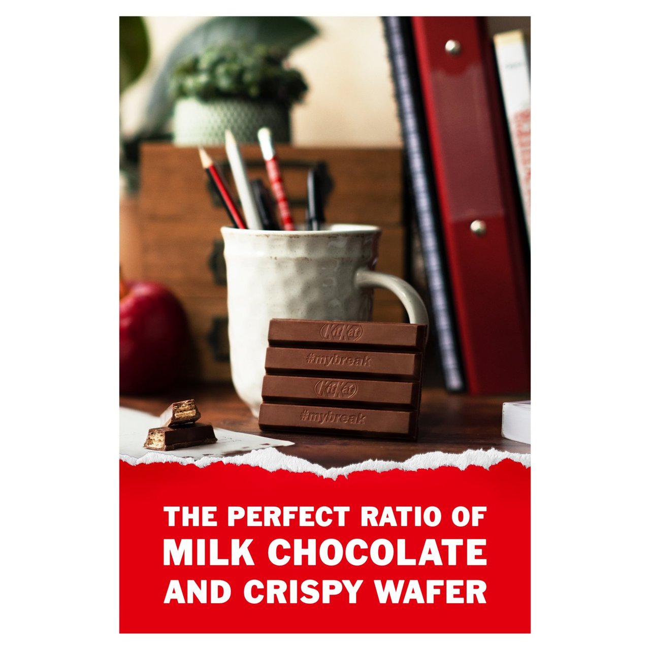 KitKat 4 Finger Milk Chocolate Bar 4 x 41.5g