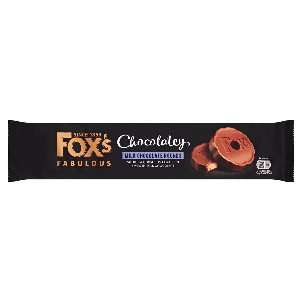 Fox's Chocolatey Milk Chocolate Round 130g