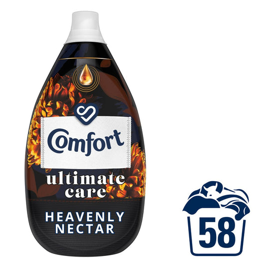 Comfort Ultra-Concentrated Fabric Conditioner Heavenly Nectar 58 Wash 870ml
