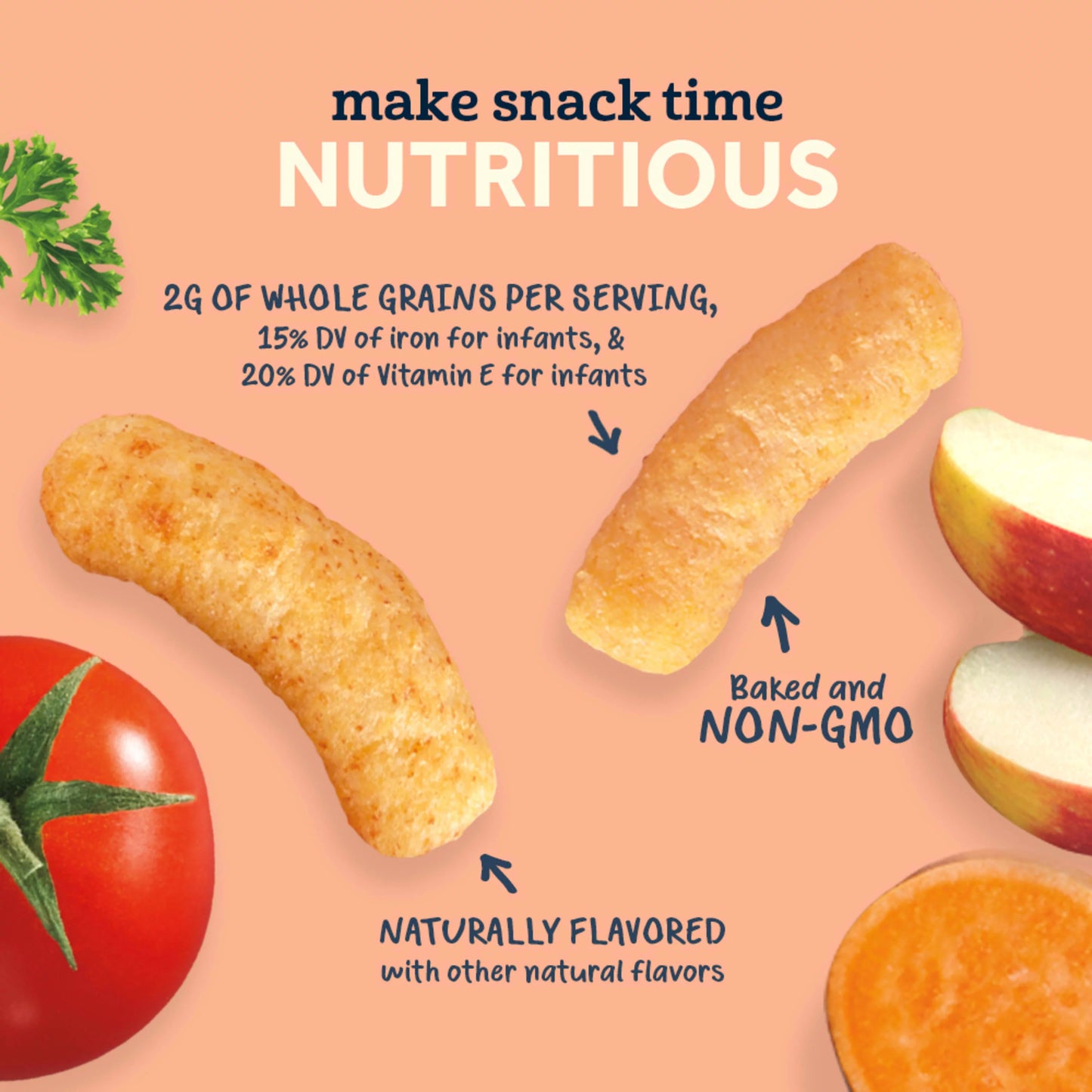 Gerber Lil Crunchies Mild Cheddar