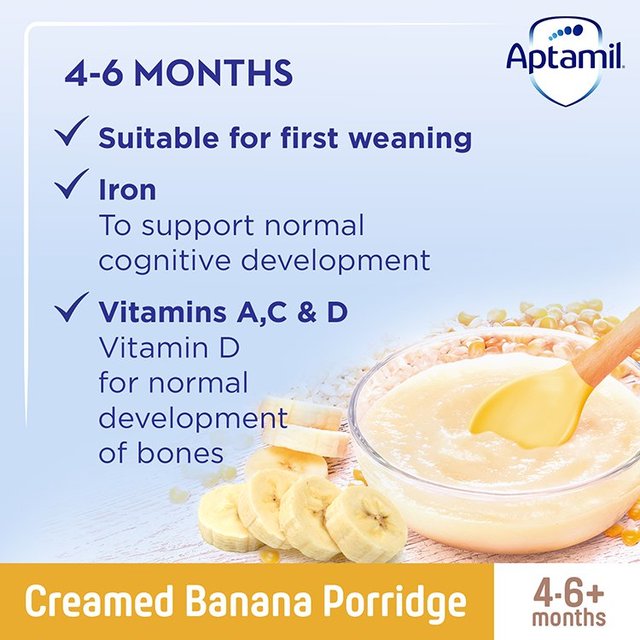 Aptamil Creamed Banana Porridge