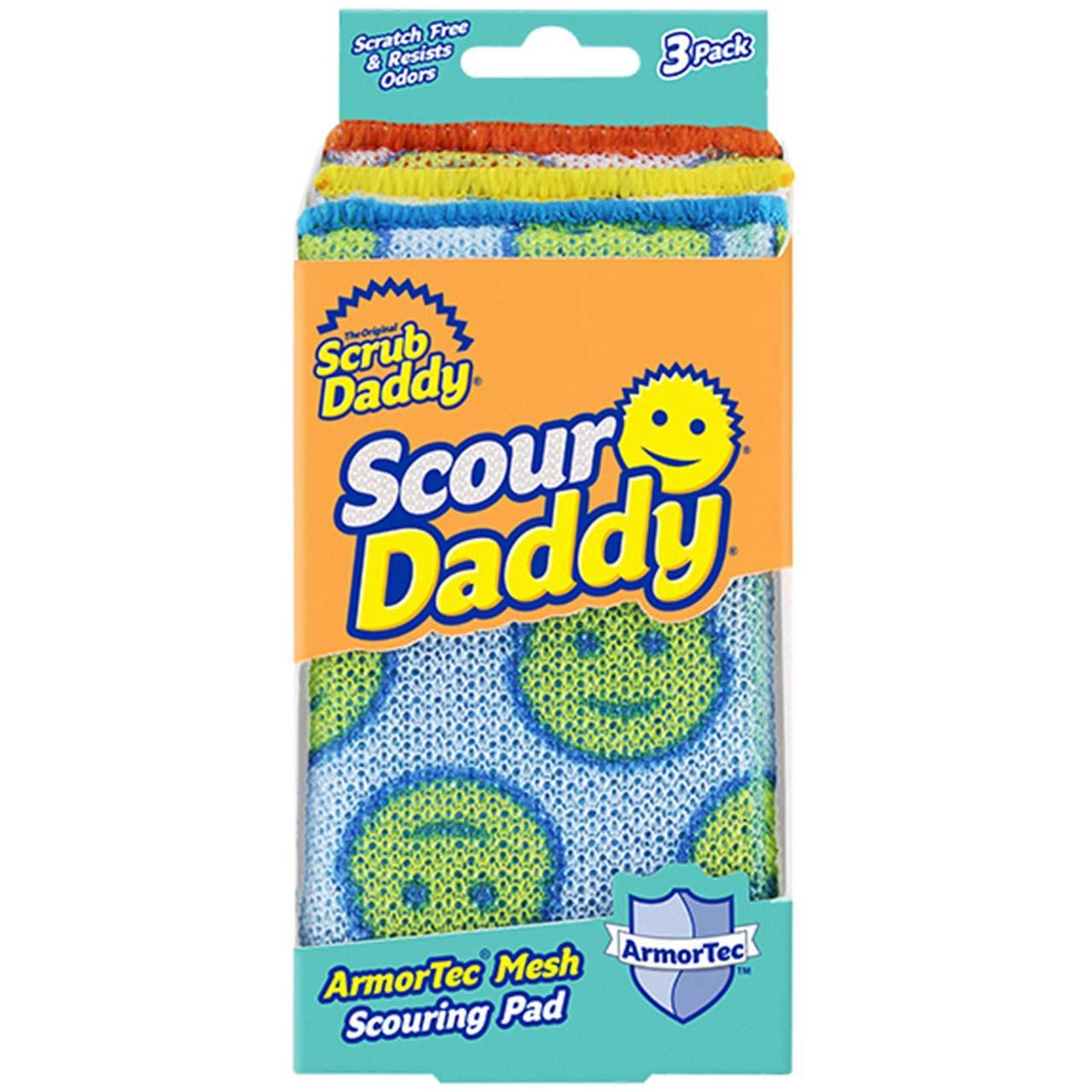 Scrub Daddy Scour Daddy Colors 3 per pack