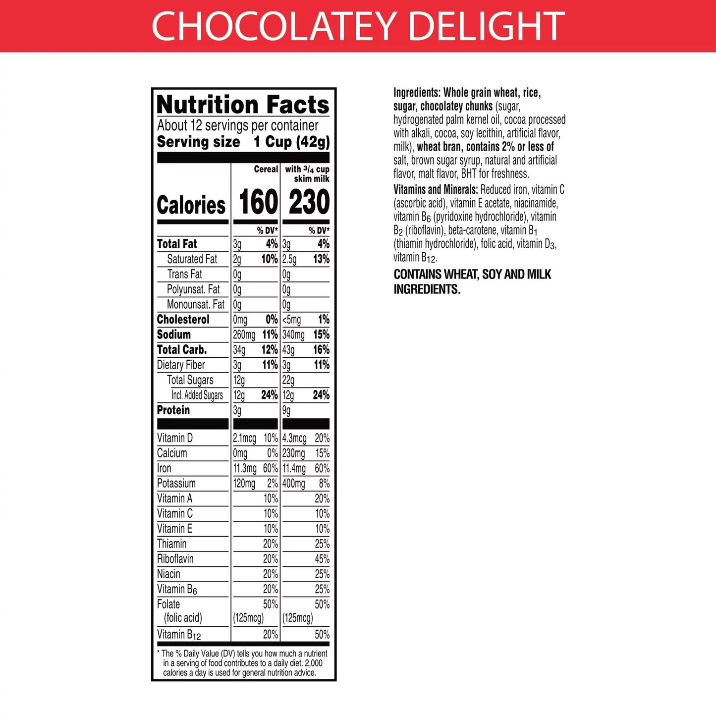Kellogg's Special K Chocolatey Delight Cold Breakfast Cereal, 18.5 oz