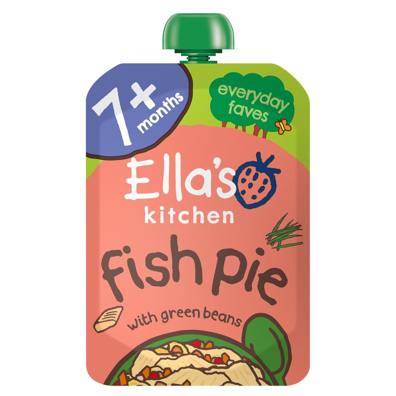 Ella's Kitchen Organic Fish Pie with Parsley Pouch, 7 mths+ 130g