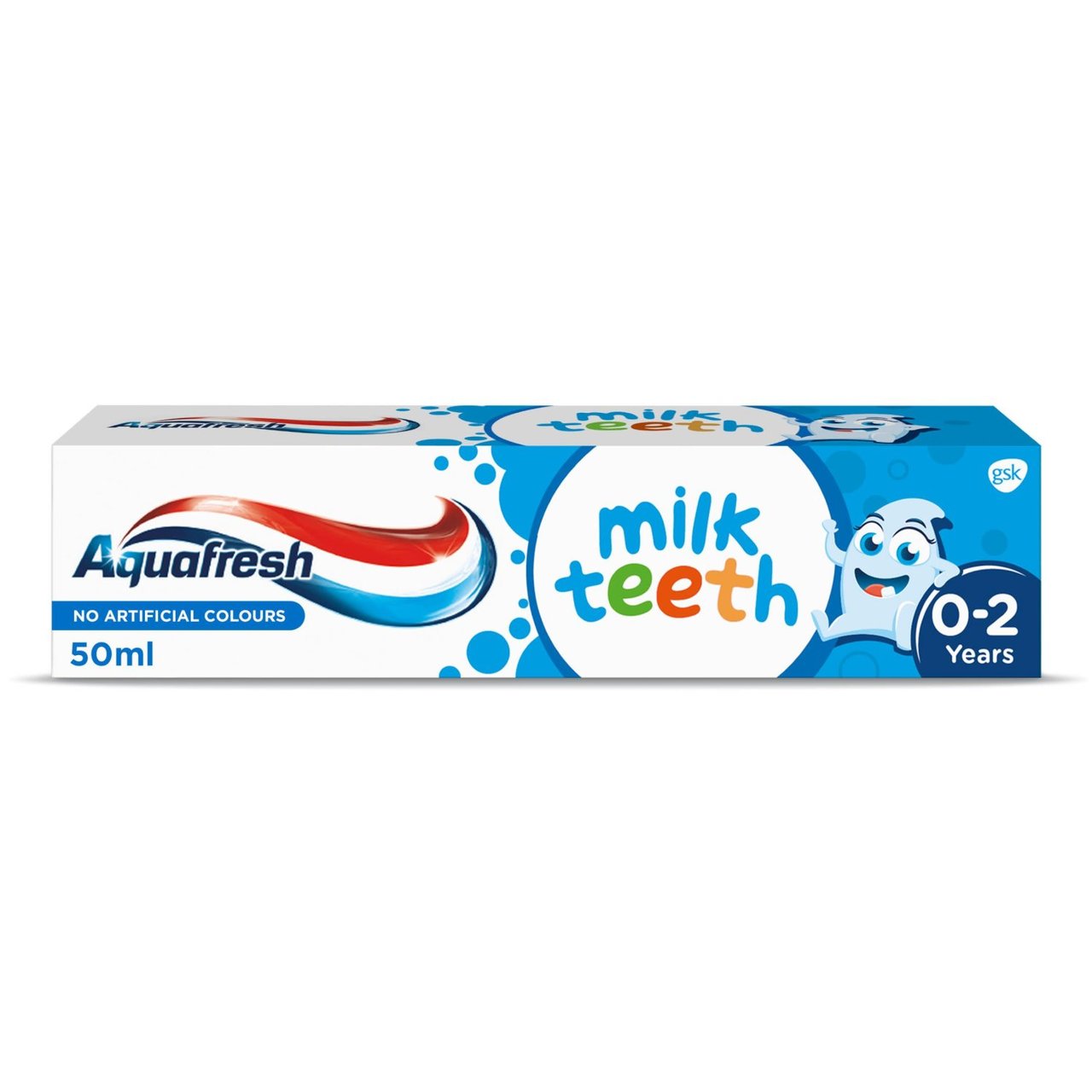 Aquafresh Milk Teeth 0-2 Years Kids Toothpaste 50ml