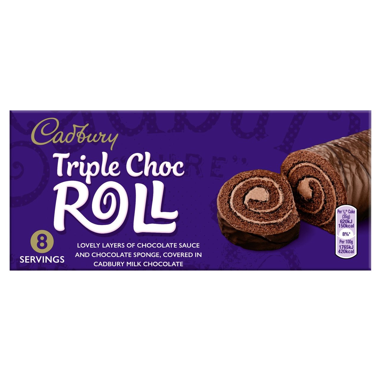 Cadbury Triple Choc Roll