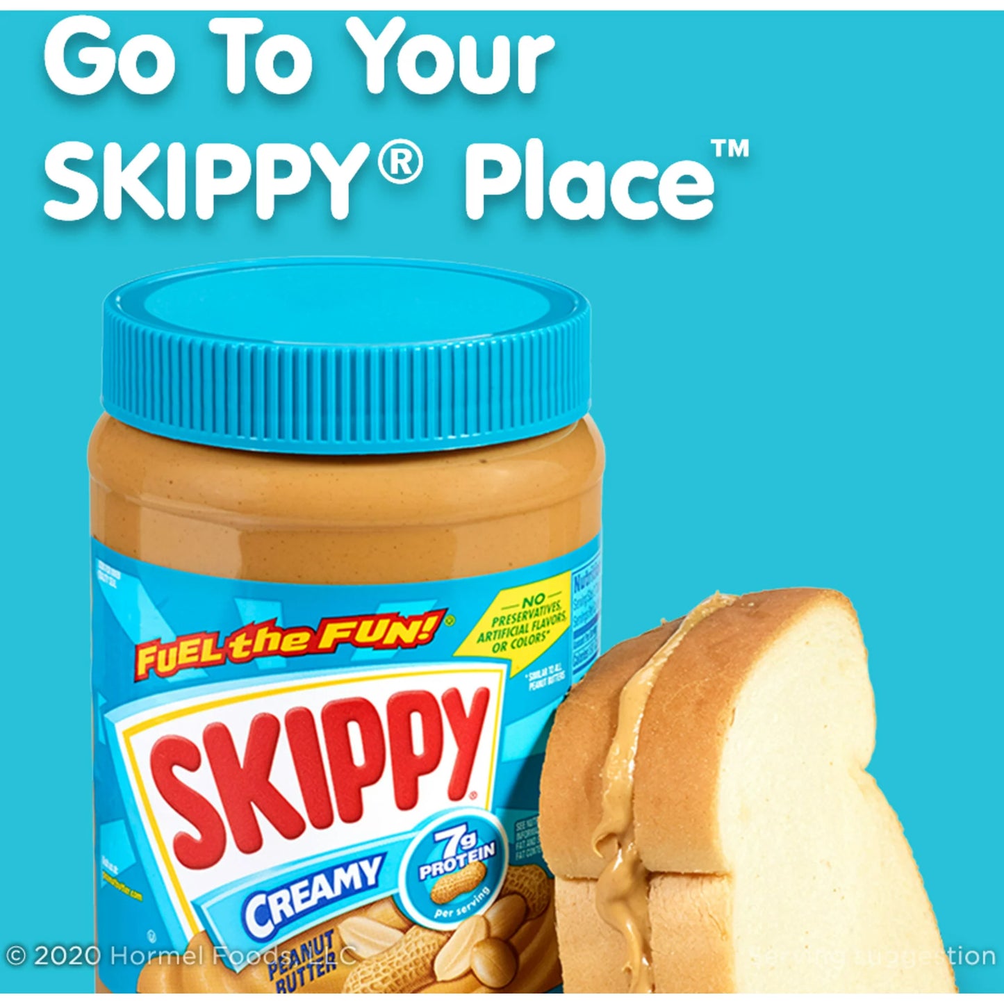 SKIPPY Creamy Peanut Butter 16.3 oz