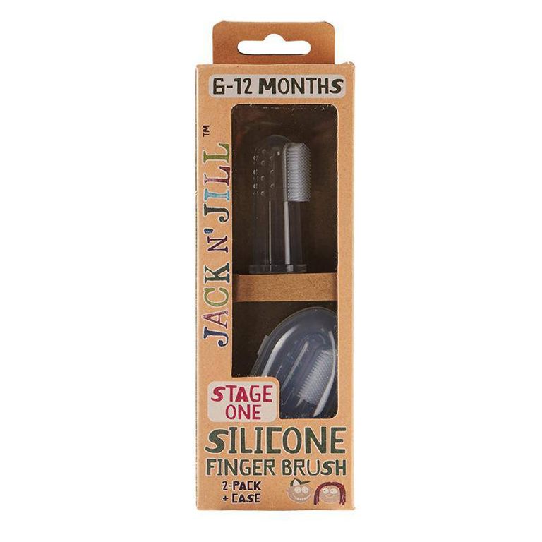 Silicon Finger Brush Stage 1-2 Jack N' Jill 1 Pack