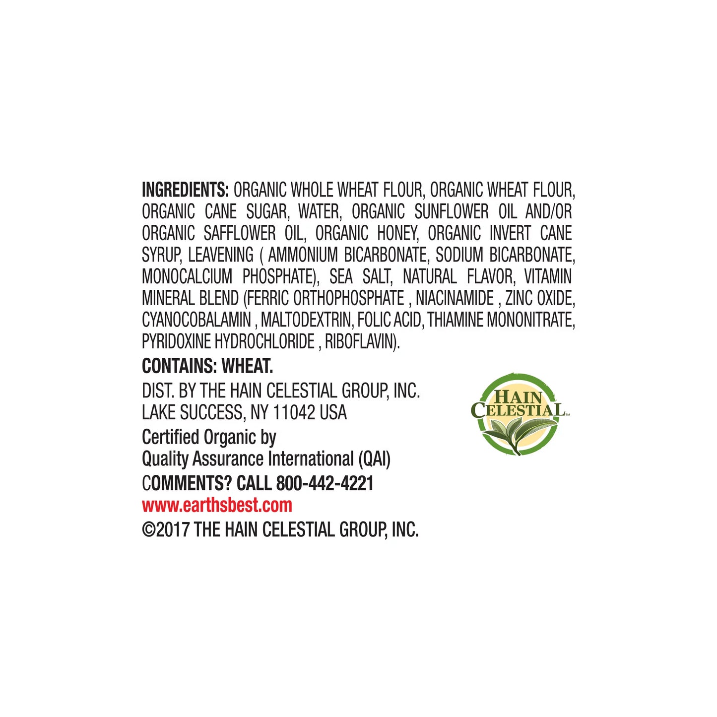 Earth's Best Organic Sesame Street Toddler Crunchin' Grahams, Honey Sticks, 5.3 oz. Box