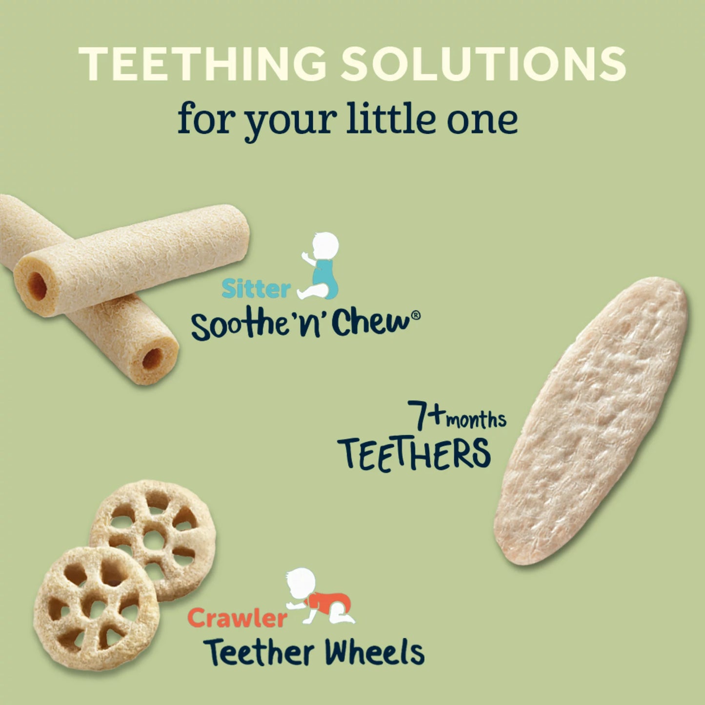 Gerber Snacks for Baby Teethers, Strawberry Apple Spinach