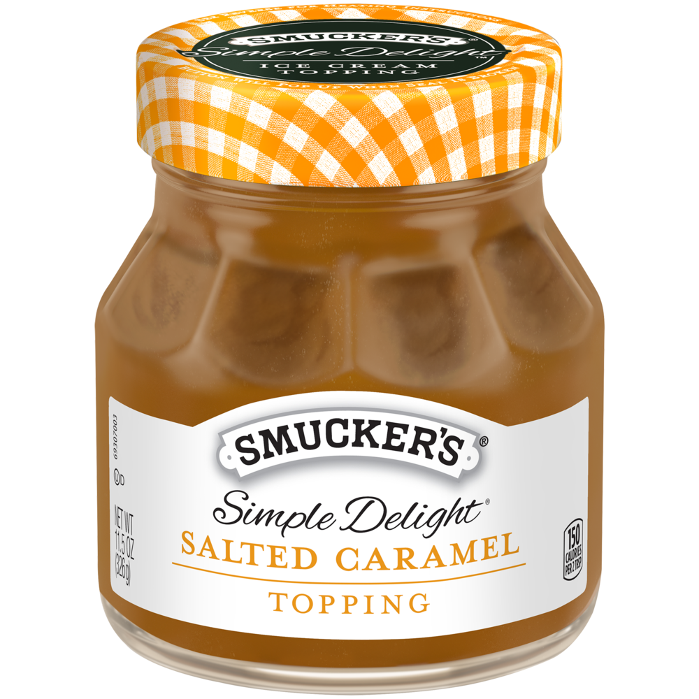 SIMPLE DELIGHT® SALTED CARAMEL TOPPING
