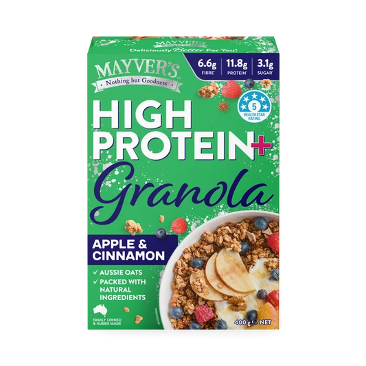 Mayver's High Protein Apple & cinnamon 400g