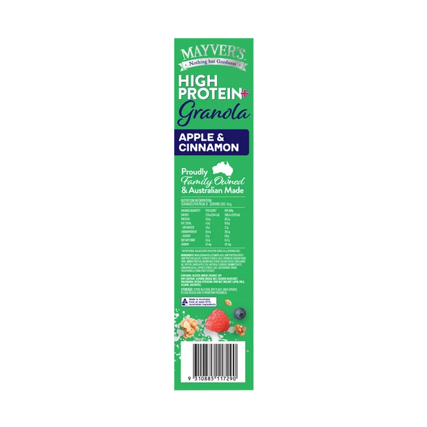 Mayver's High Protein Apple & cinnamon 400g