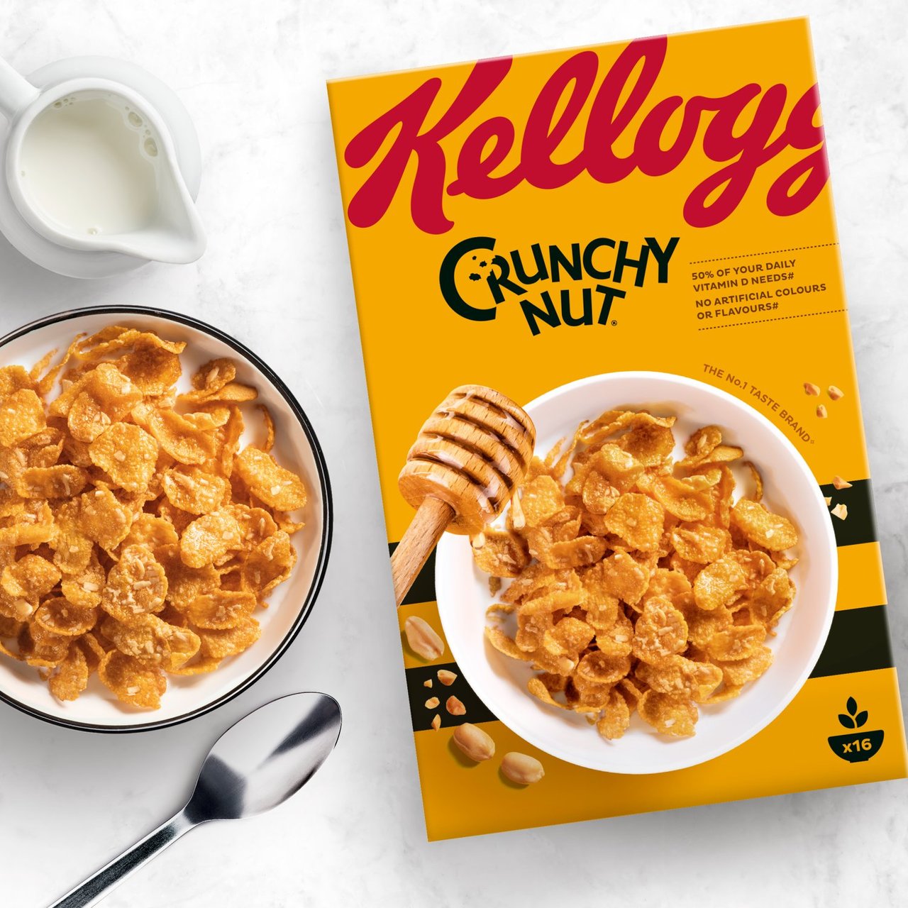 Kellogg's Crunchy Nut Original Breakfast Cereal 300g