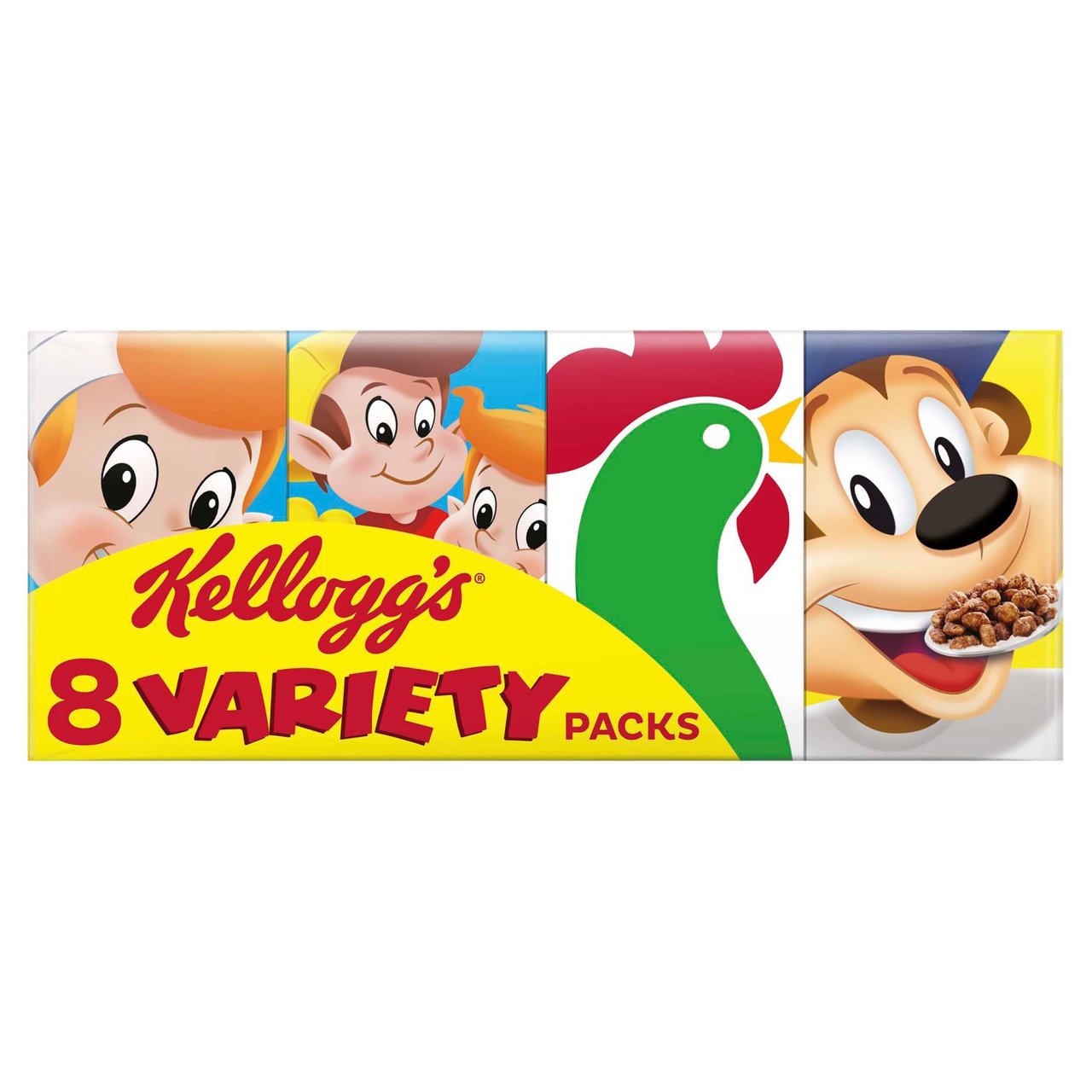 Kellogg's Variety Pack Breakfast Cereal 196g