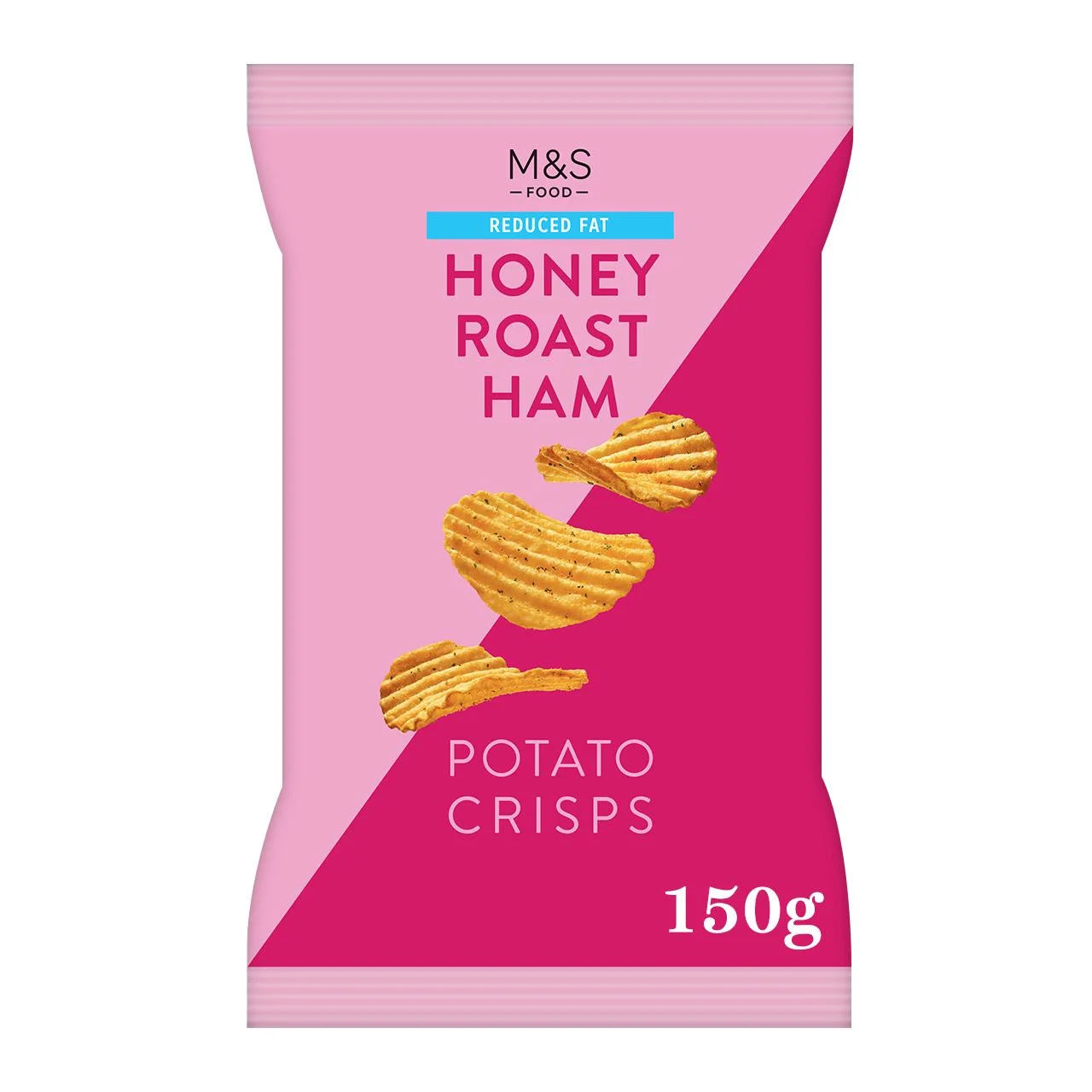 M&S Reduced Fat Honey Roast Ham Crisps