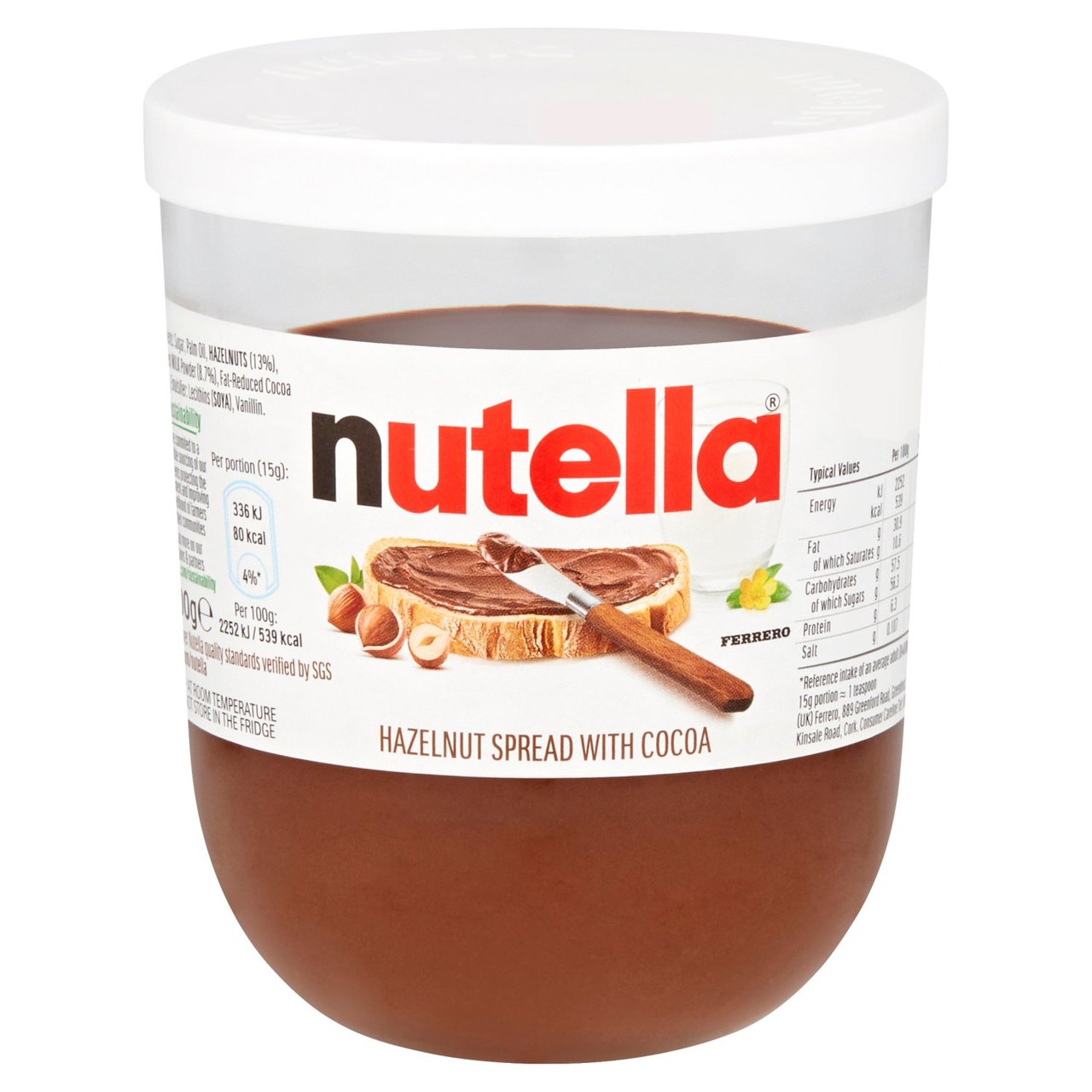 Nutella Hazelnut Chocolate Spread 200g