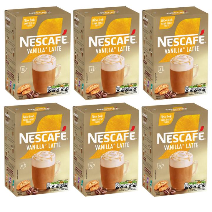 Nescafe Vanilla Latte - 8 Servings