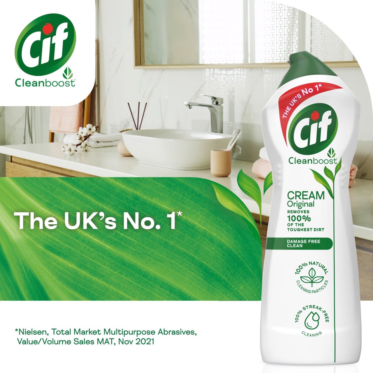 Cif Cream Cleaner Original 500ml