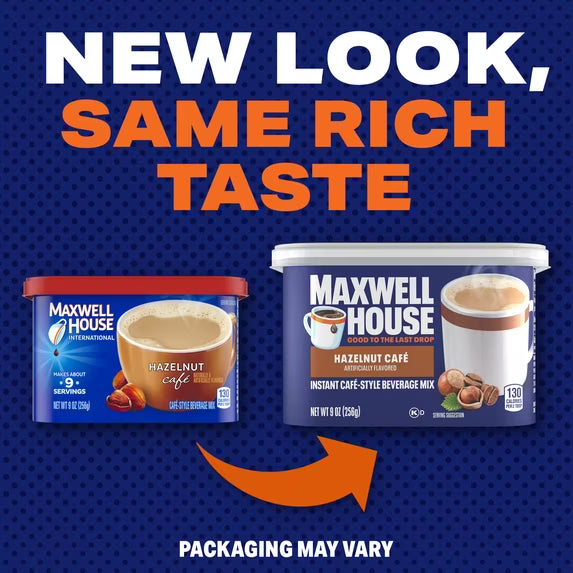 Maxwell House Hazelnut Cafe 9oz
