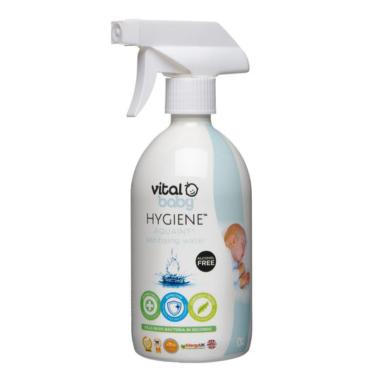 Vital Baby Aquaint Anti-Bacterial Sanitising Water 500ml