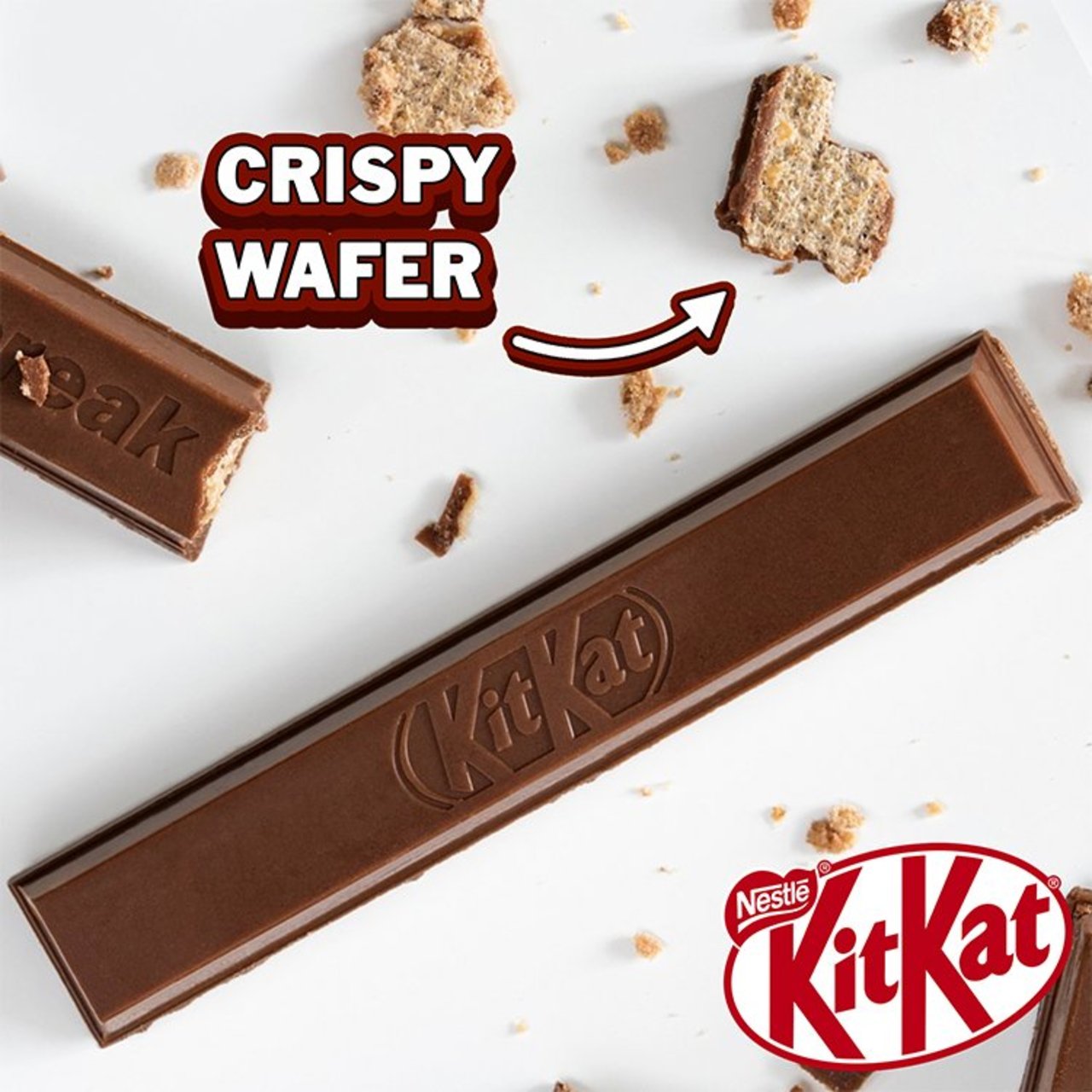 KitKat 2 Finger Milk Chocolate Biscuit Bar 14 x 20.7g