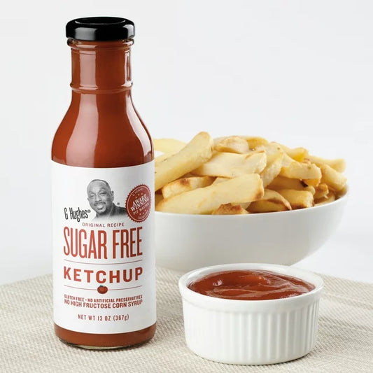 G Hughes Sugar Free Ketchup, 13 oz Bottle