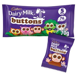 Cadbury Dairy Milk Chocolate Buttons Single