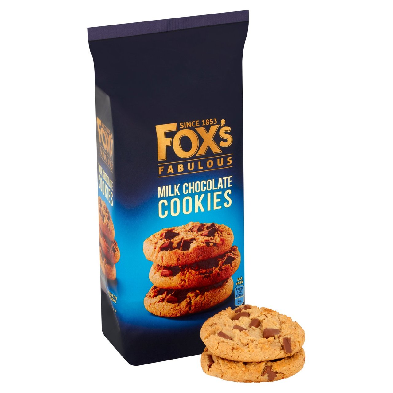 Fox's Delicious Cookies Milk Chocolate Chunks 175g