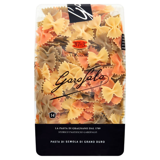 Garofalo Farfalle Tricolore Pasta 500g