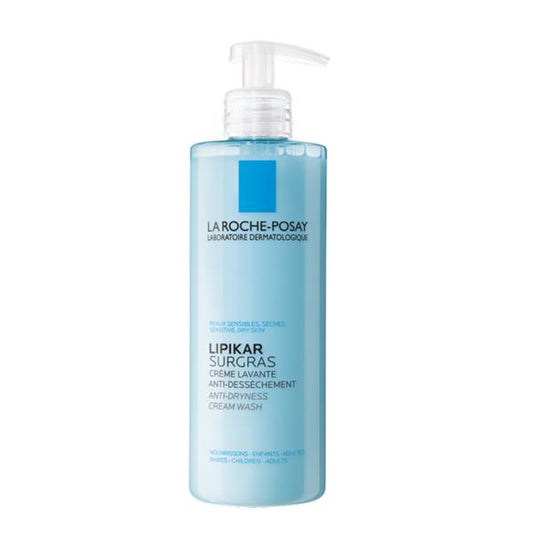 Lipikar Surgras Anti-Draness Cream Wash 400ml