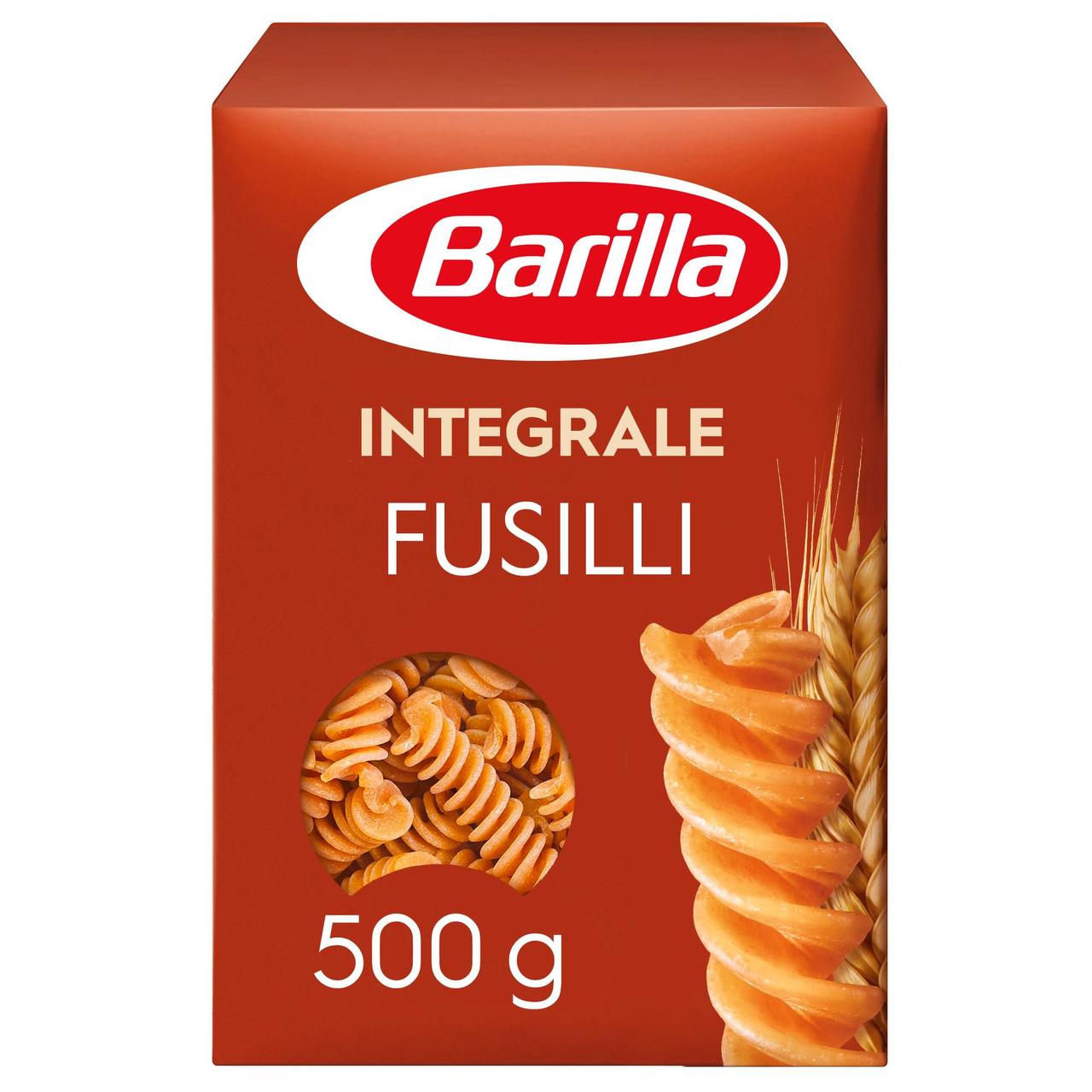Barilla Whole Wheat Pasta Fusilli Wholegrain Pasta 500g – The Grocery ...