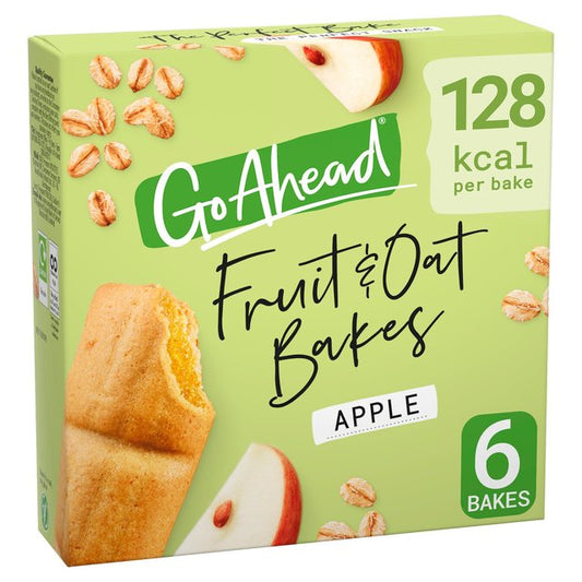 Go Ahead Apple Fruit and Oat Bakes Snack Bar