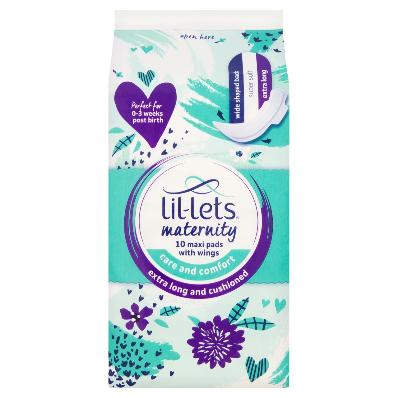 Lil-Lets Maternity Pads 10 per pack