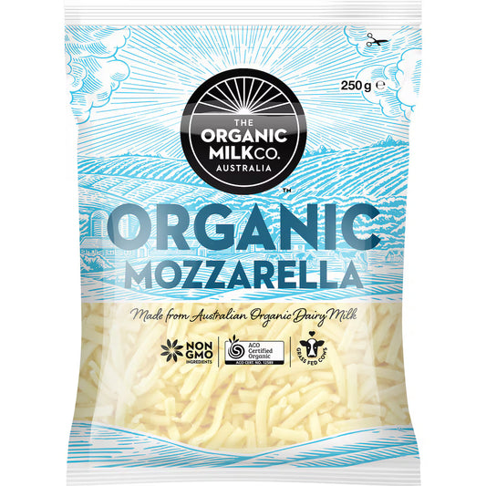 The Organic Milk Co. Organic Shredded Mozzarella Cheese 250g