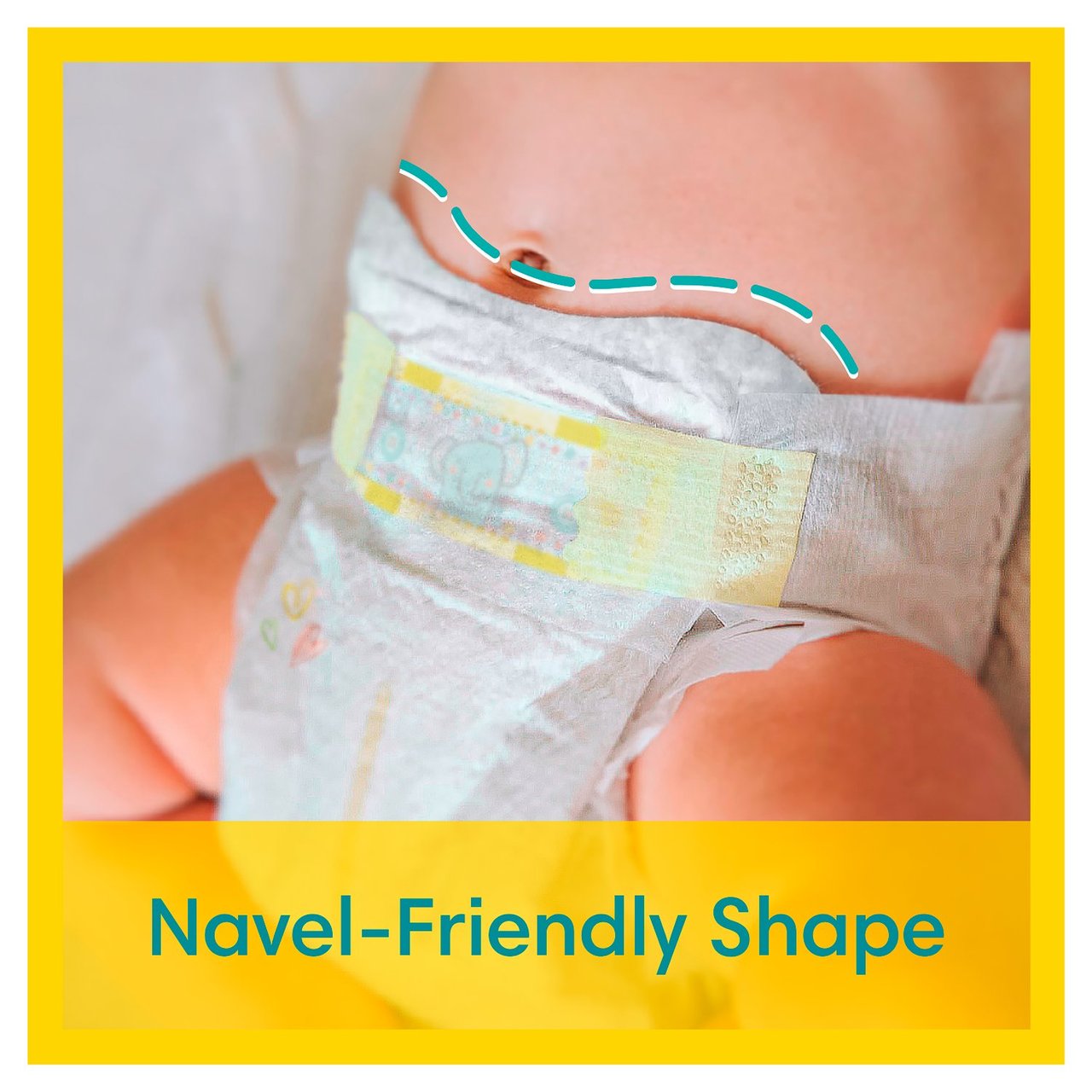 Pampers New Baby Nappies, Size 2 (4-8kg) Jumbo+ Pack 76 per pack