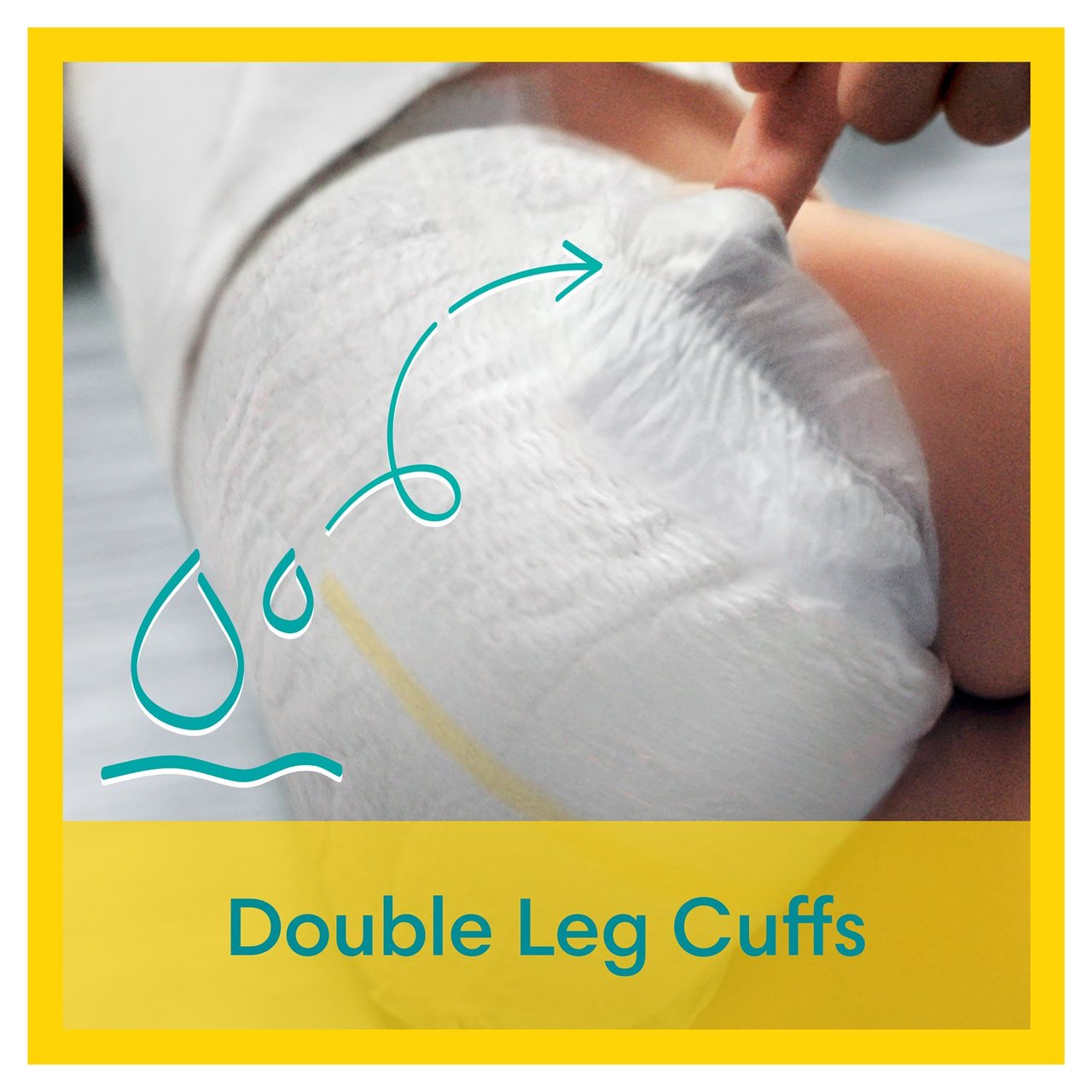 Pampers New Baby Nappies, Size 3 (6-10kg) Jumbo+ Pack 70 per pack