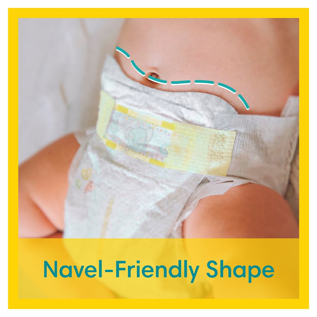 Pampers New Baby Nappies, Size 3 (6-10kg) Jumbo+ Pack 70 per pack