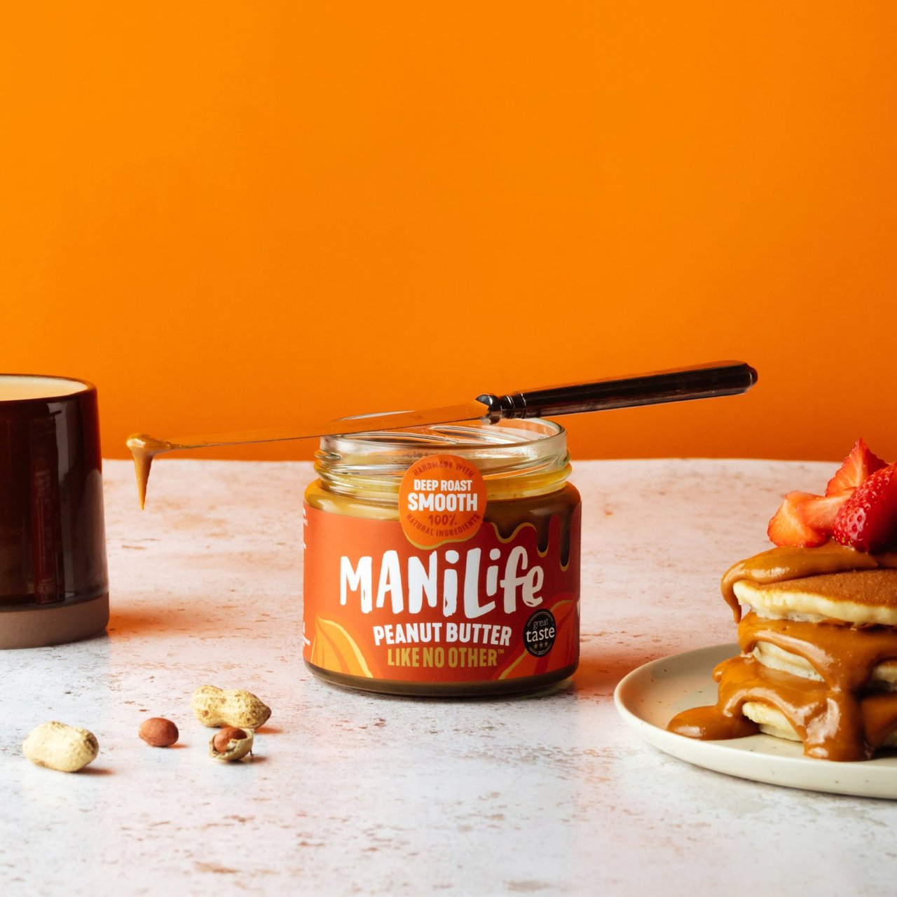 ManiLife Deep Roast Smooth Peanut Butter 275g