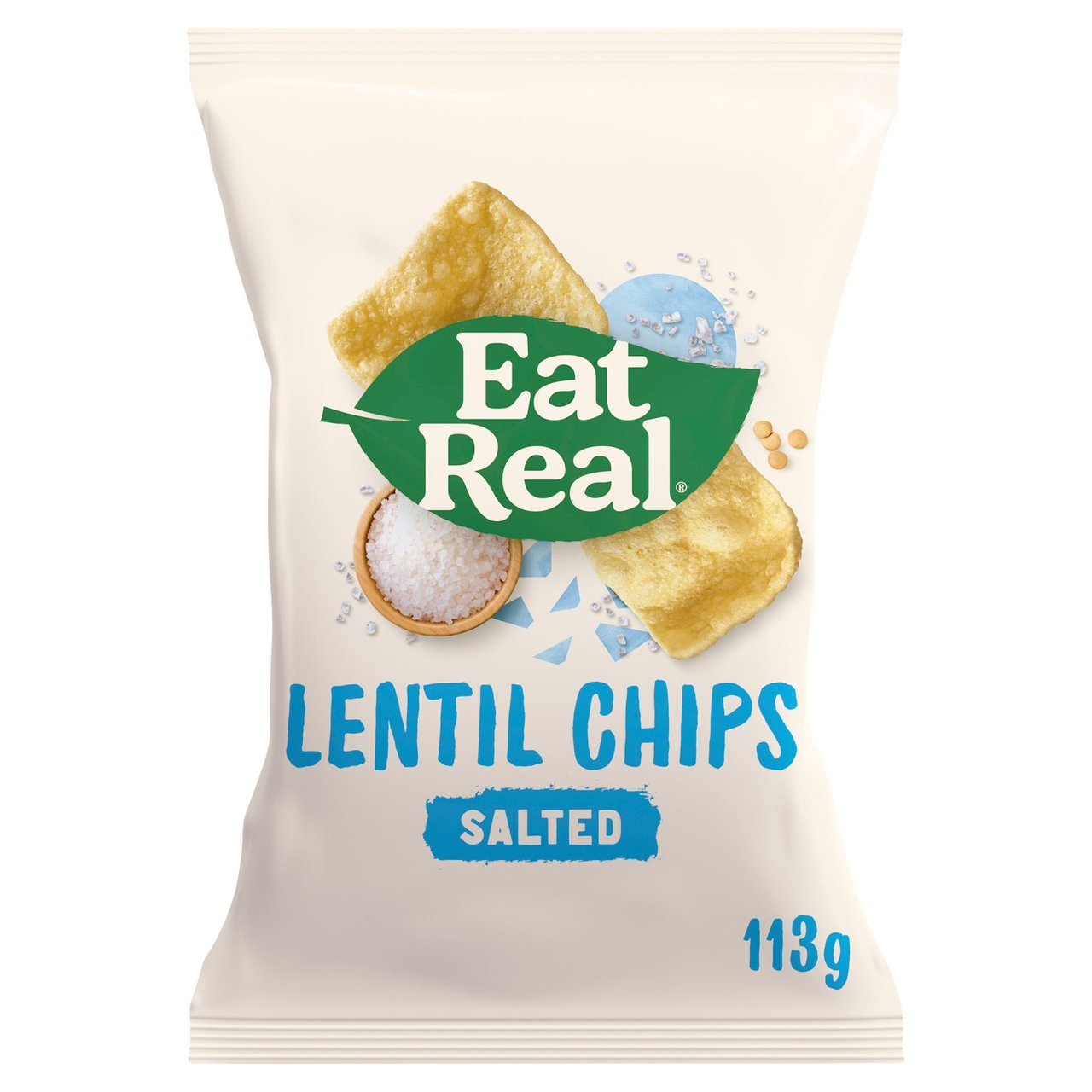 Eat Real Lentil Sea Salt Chips 113g