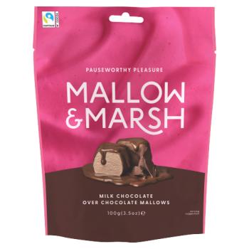 Mallow and Marsh Double Chocolate Marshmallows 100g