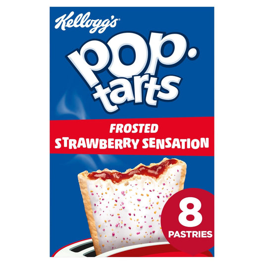 Kellogg's Pop Tarts Frosted Strawberry Sensation 8 x 48g